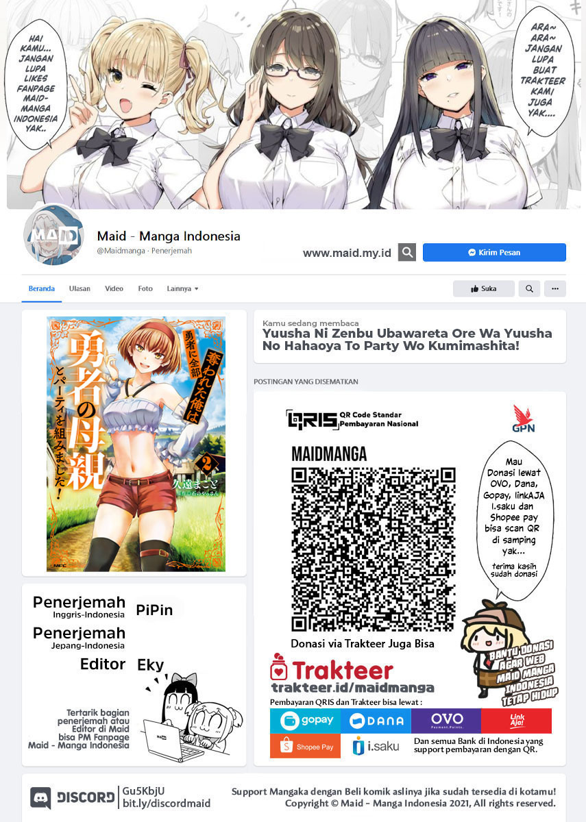 Yuusha ni Zenbu Ubawareta Ore wa Yuusha no Hahaoya to Party wo Kumimashita! Chapter 13 Gambar 2