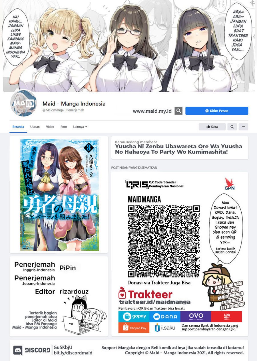 Yuusha ni Zenbu Ubawareta Ore wa Yuusha no Hahaoya to Party wo Kumimashita! Chapter 19 Gambar 2