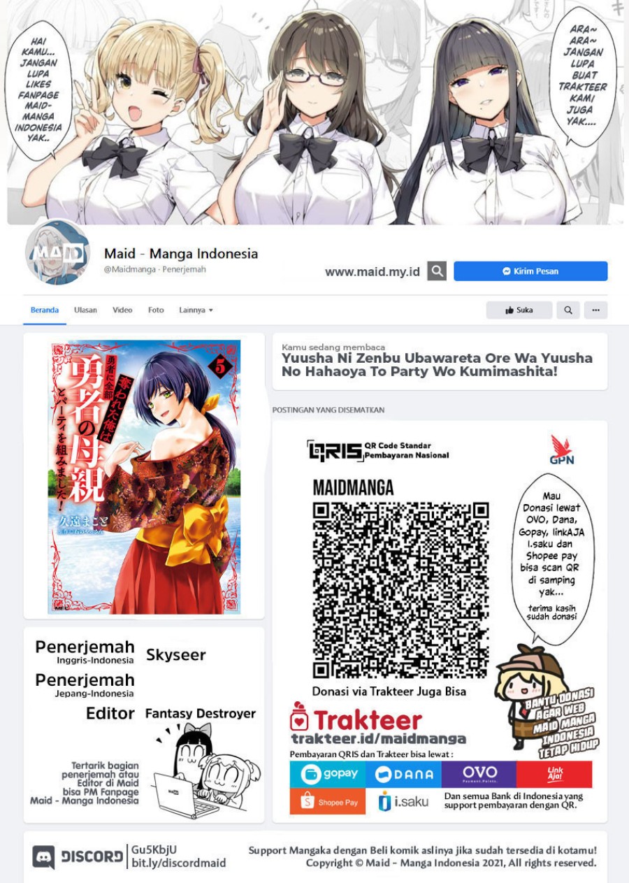 Yuusha ni Zenbu Ubawareta Ore wa Yuusha no Hahaoya to Party wo Kumimashita! Chapter 28 Gambar 2