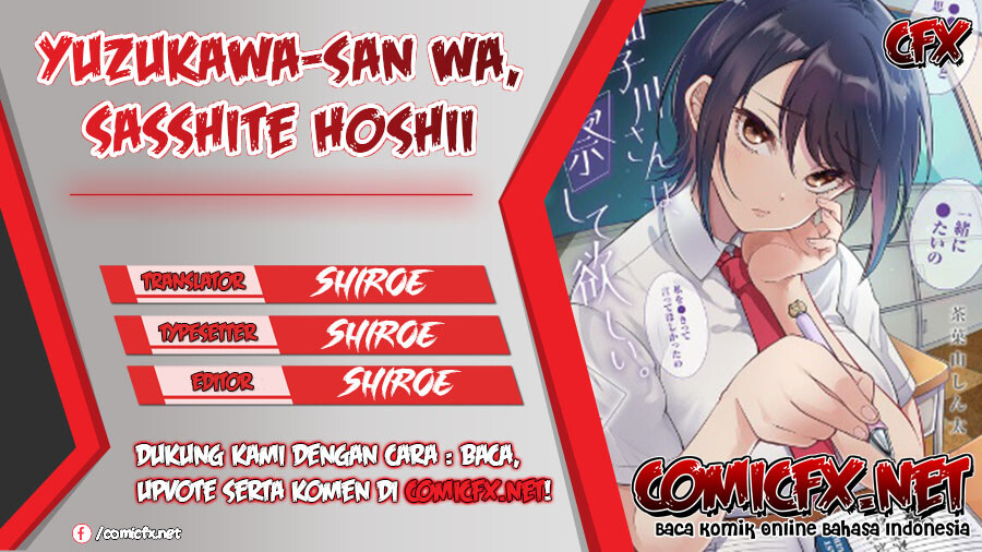 Yuzukawa-san wa, Sasshite Hoshii Chapter 03 Gambar 1