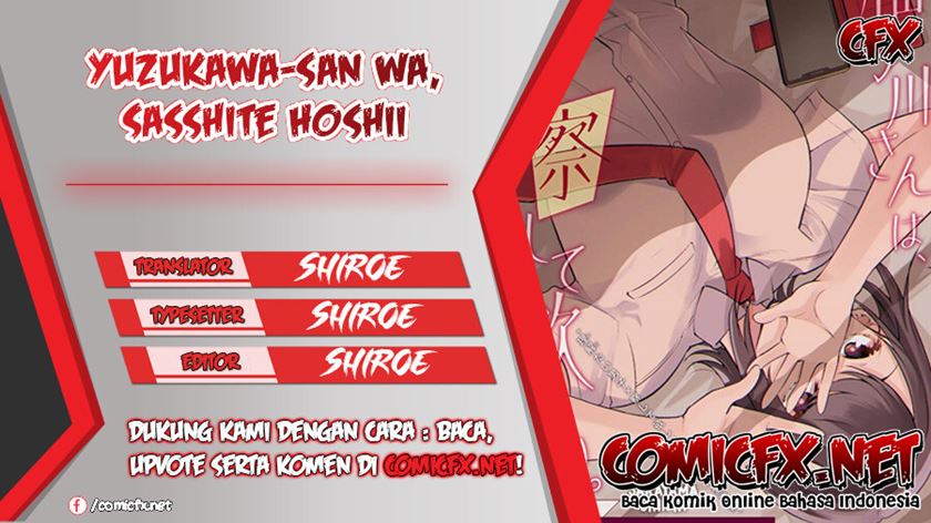 Yuzukawa-san wa, Sasshite Hoshii Chapter 07.6 Gambar 1