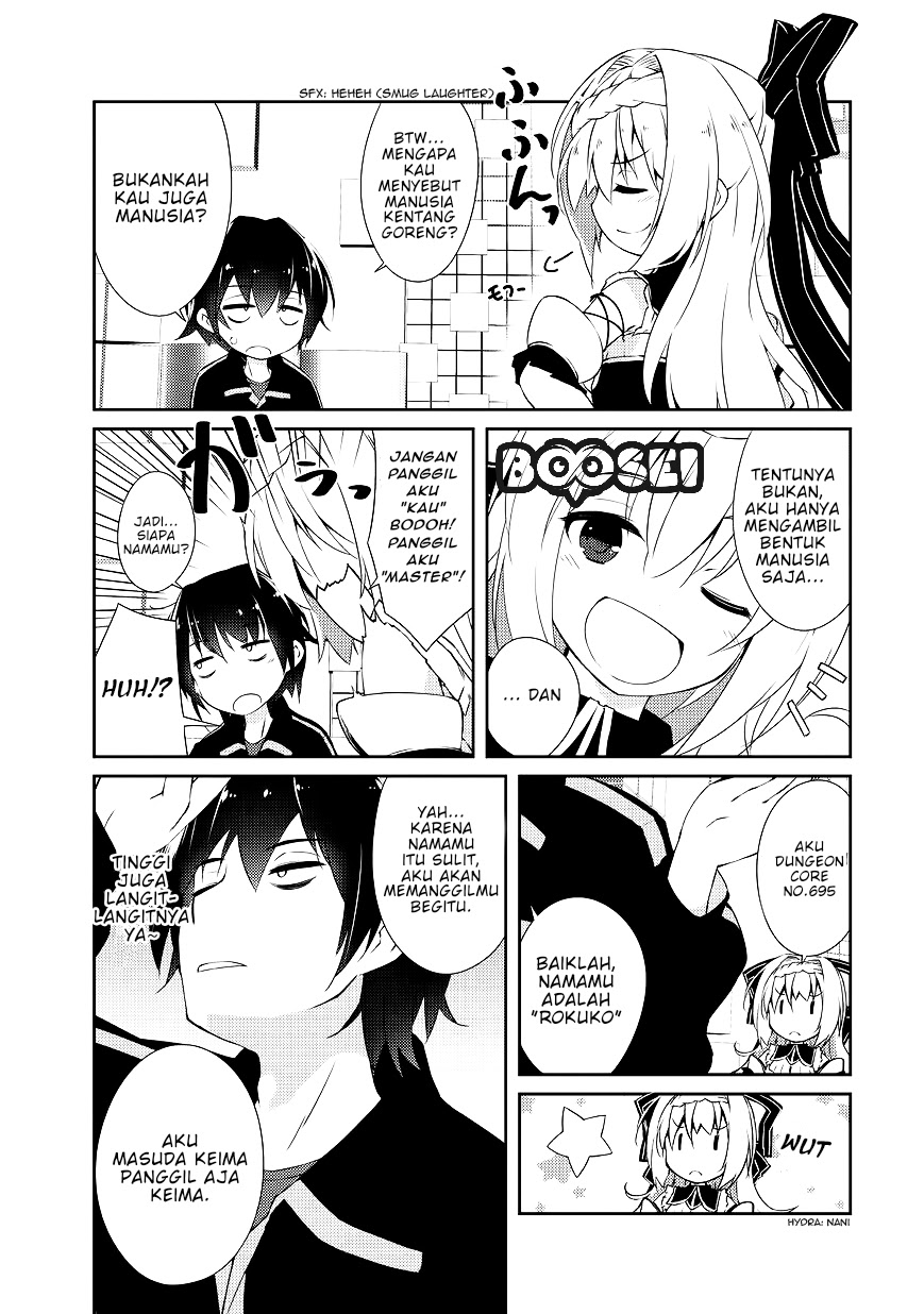 Zettai ni Hatarakitakunai Dungeon Master ga Damin wo Musaboru made Chapter 01 Gambar 11