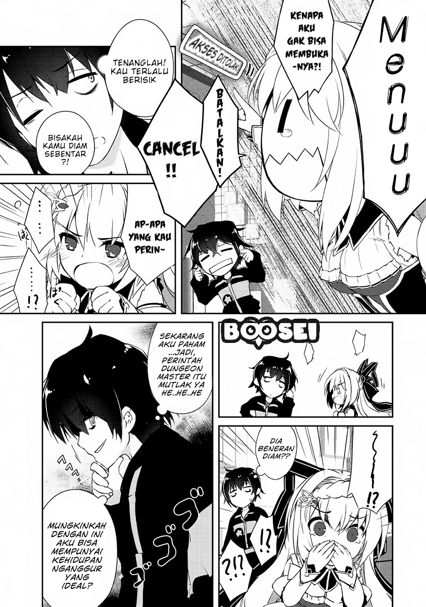Zettai ni Hatarakitakunai Dungeon Master ga Damin wo Musaboru made Chapter 01 Gambar 13