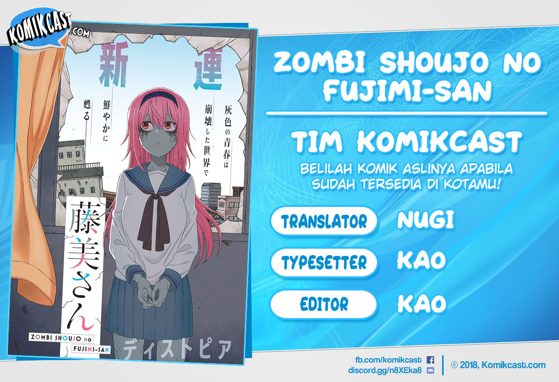 Zombi Shoujo no Fujimi-san Chapter 07 Gambar 1
