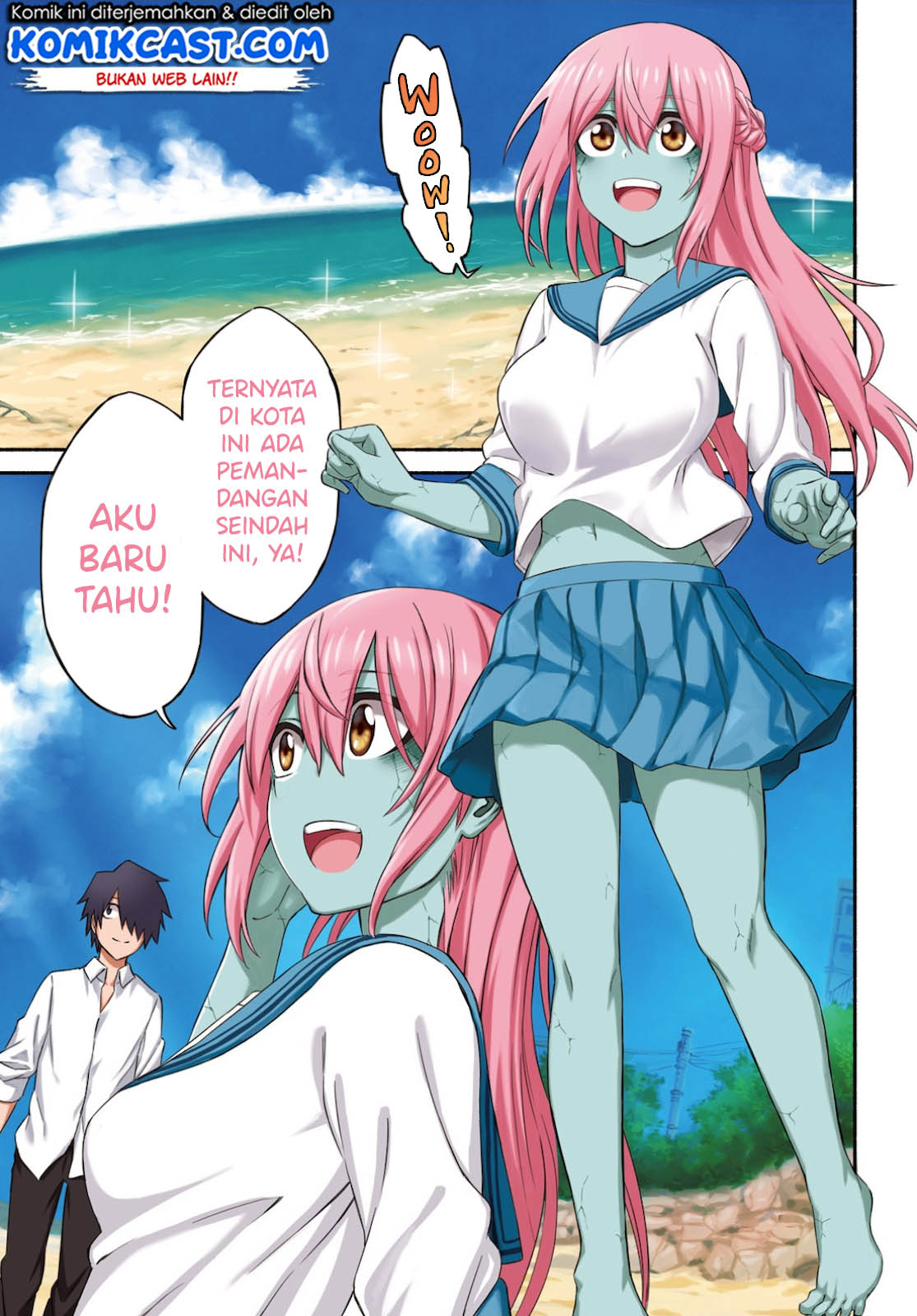 Zombi Shoujo no Fujimi-san Chapter 07 Gambar 2