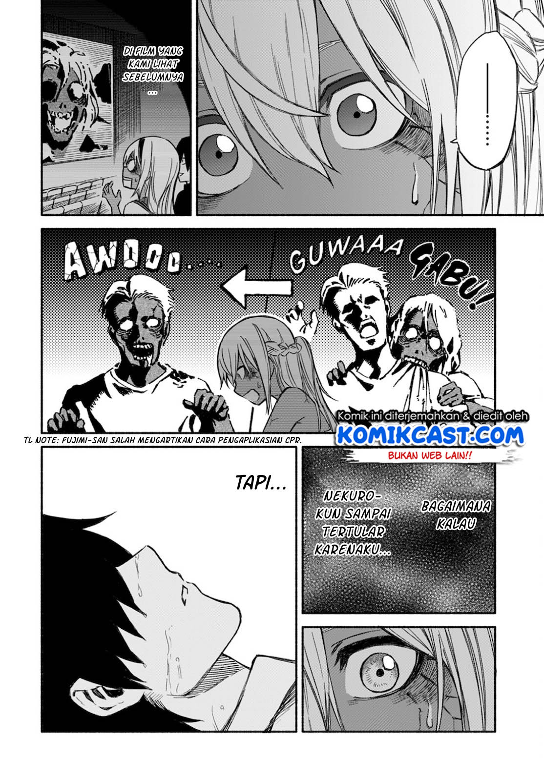 Zombi Shoujo no Fujimi-san Chapter 07 Gambar 18