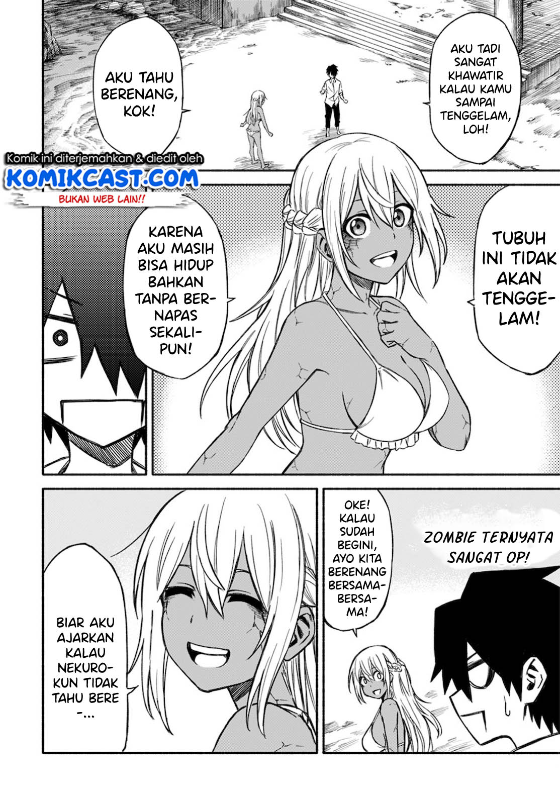 Zombi Shoujo no Fujimi-san Chapter 07 Gambar 24