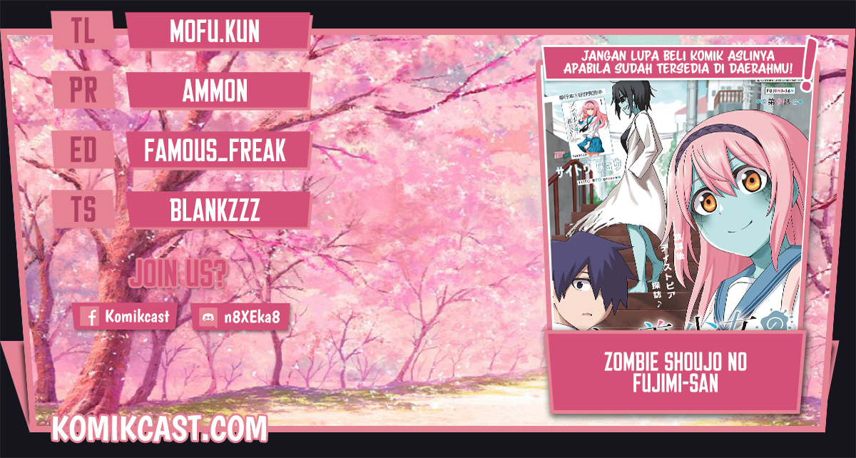 Zombi Shoujo no Fujimi-san Chapter 08 Gambar 1