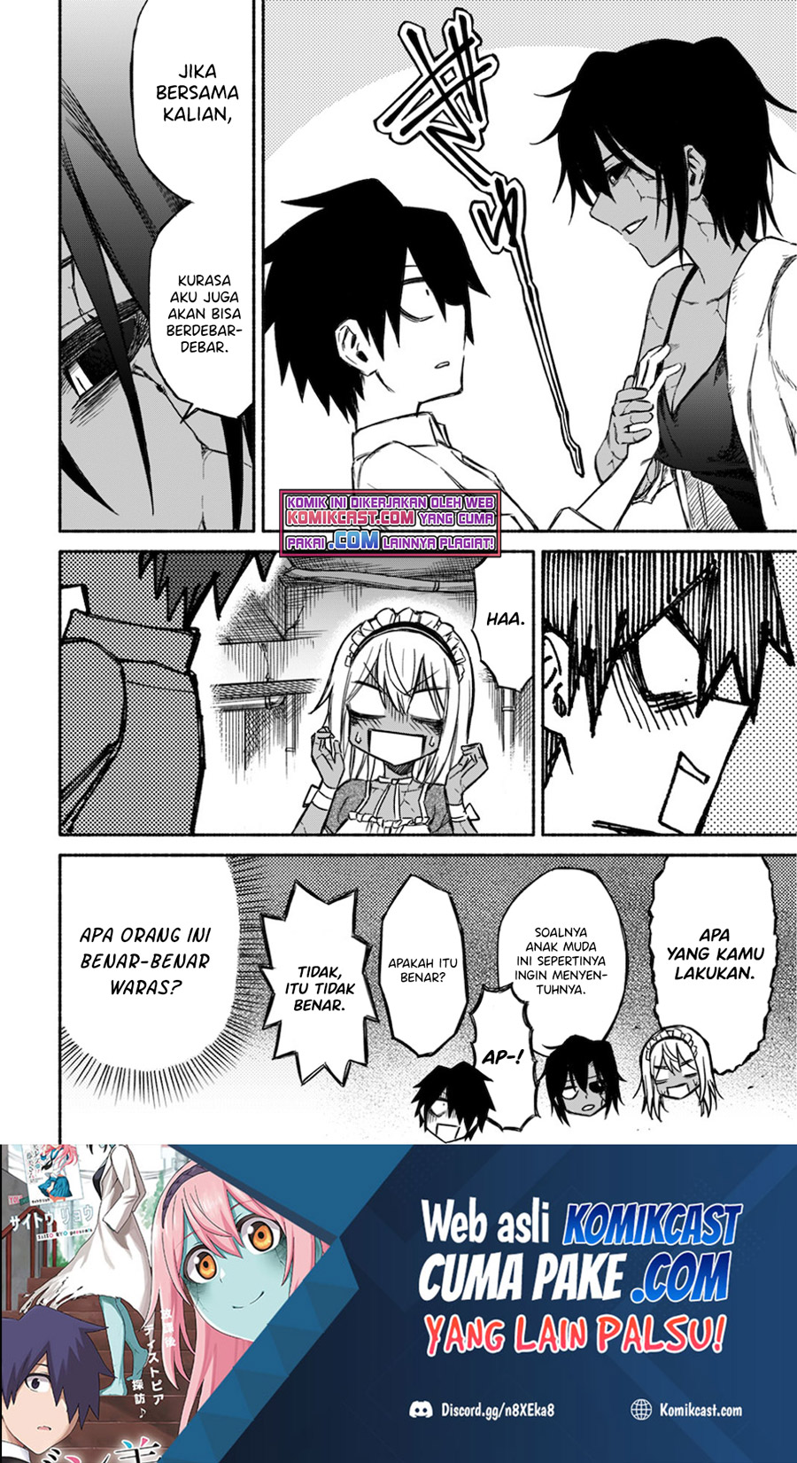Zombi Shoujo no Fujimi-san Chapter 08 Gambar 27