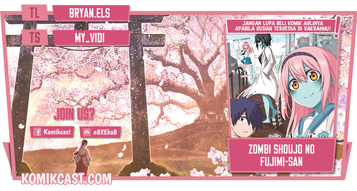 Zombi Shoujo no Fujimi-san Chapter 10 Gambar 1