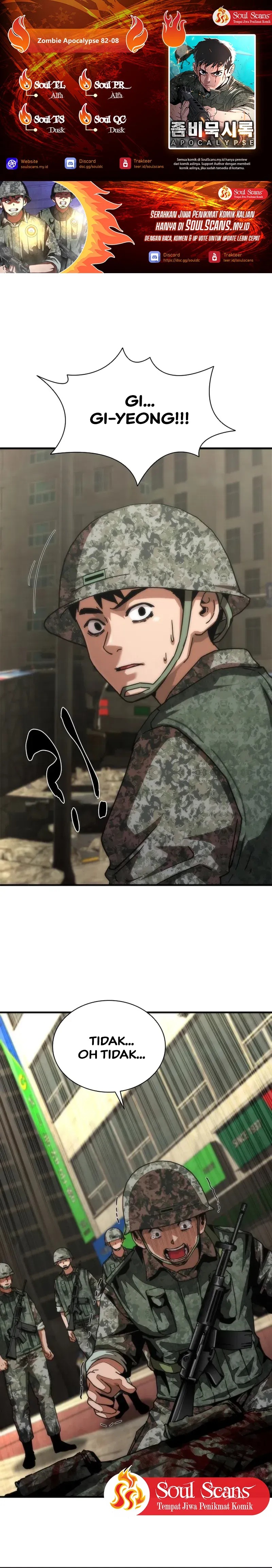 Zombie Apocalypse 82-08 Chapter 72 Gambar 1