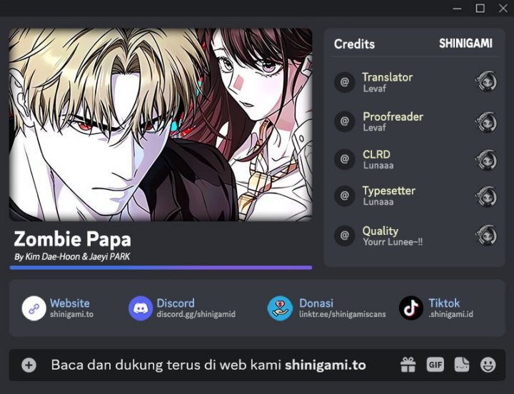 Zombie Papa Chapter 05 Gambar 1